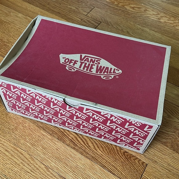 Vans sk8 hi platform sneakers in white lined in pink women size 7 EUC - Picture 5 of 11